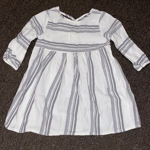 Girls striped dress